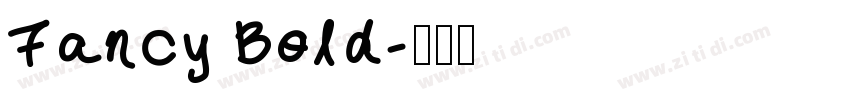 Fancy Bold字体转换